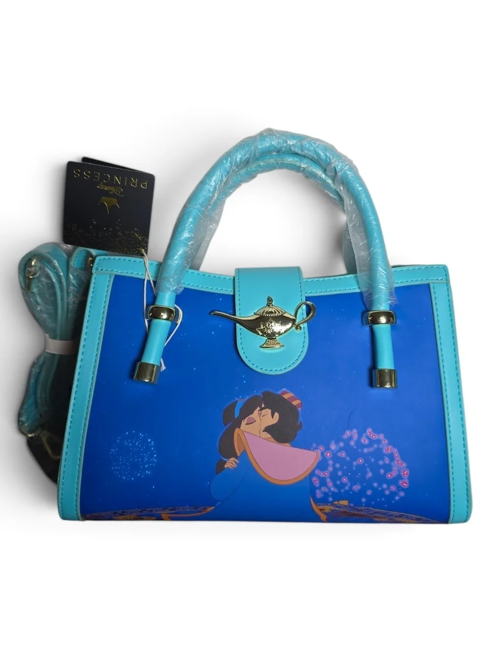Loungefly Disney Princess Jasmine Film Scene Crossbody Bag NWT
